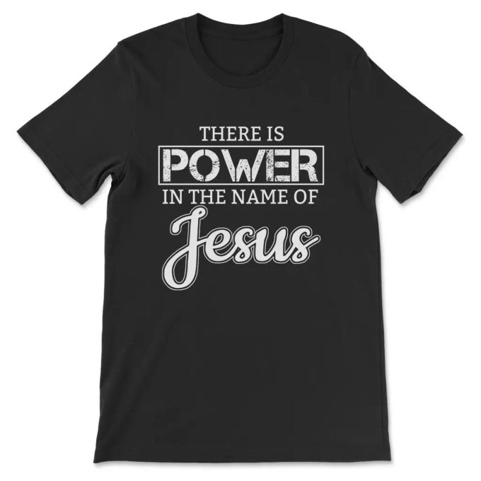 Powerful Christian T-Shirt: Embrace The Name Of Jesus!