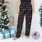 Colorful Christmas Ball Family Pajama Pants – Matching Xmas PJs for Holiday Gifts & Loungewear