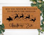Custom Christmas Doormat: Perfect Housewarming & Best Friend Gift