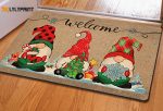 Festive Christmas Decorative Doormat_6882: Welcome Guests with Holiday Cheer!
