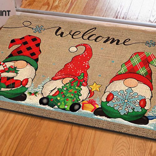 Festive Christmas Decorative Doormat_6882: Welcome Guests with Holiday Cheer!