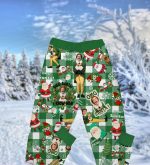 Elf Pajamas Set: Snack-Like & Sarcastic Sassy T-Shirt Pants for Women – Perfect Xmas Movie Gift