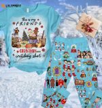 Cozy Christmas Friends TV Pajamas & Chandler Bing Pants – Perfect for Movie Nights!