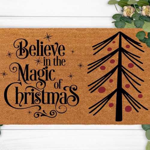 Christmas Gift-Welcome Doormat: Custom Holiday Decor for a Festive Entrance