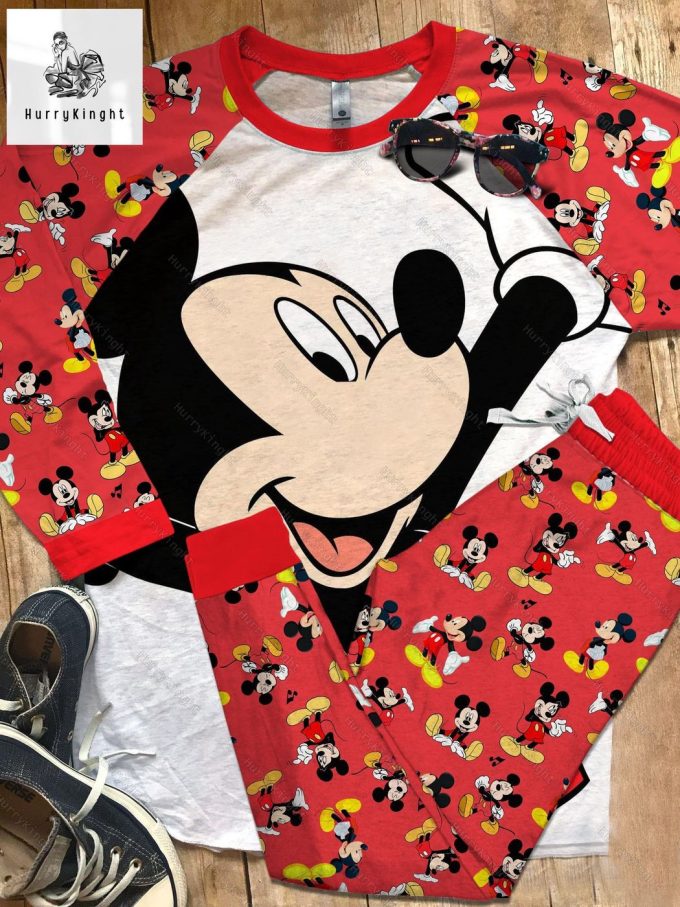 Mickey Mouse Pajamas Family Set – Disney Matching Holiday Pjs &Amp; Disneyworld Shirt