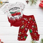 Christmas Mickey Mouse Pajamas Set: Disney Shirt Xmas Party Pjs Movie Gift