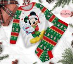 Magical Christmas Mickey Pajamas Set: Perfect for the Whole Family – Disney Inspired!