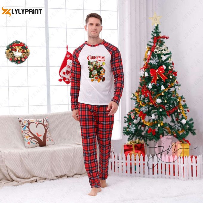 Shop Festive Disney Adult Christmas Pajamas For Christmas Parade - Limited Edition! 1