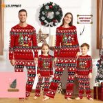 Christmas Personalized Mickey Pajamas Set – Festive Family Disney Sleepwear for Holiday Mickey Mouse Christmas Pajamas