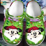 Get Festive with Christmas Santa Mickey Mouse Green Clogs – Perfect for Kids & Adults!