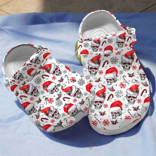 Spook up Your Christmas Spirit with SkullCrocs Classic Clogs – Unique Festive Footwear