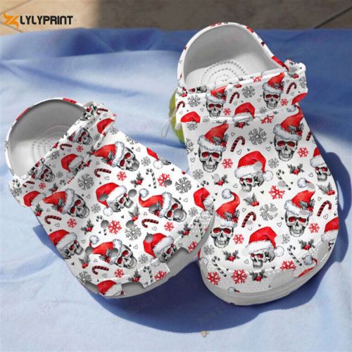 Spook up Your Christmas Spirit with SkullCrocs Classic Clogs – Unique Festive Footwear