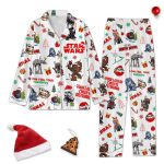 Get Festive with Star Wars Christmas Pajamas Set – Darth Vader Boba Fett Stormtrooper – Perfect for Disney Movie Fans!