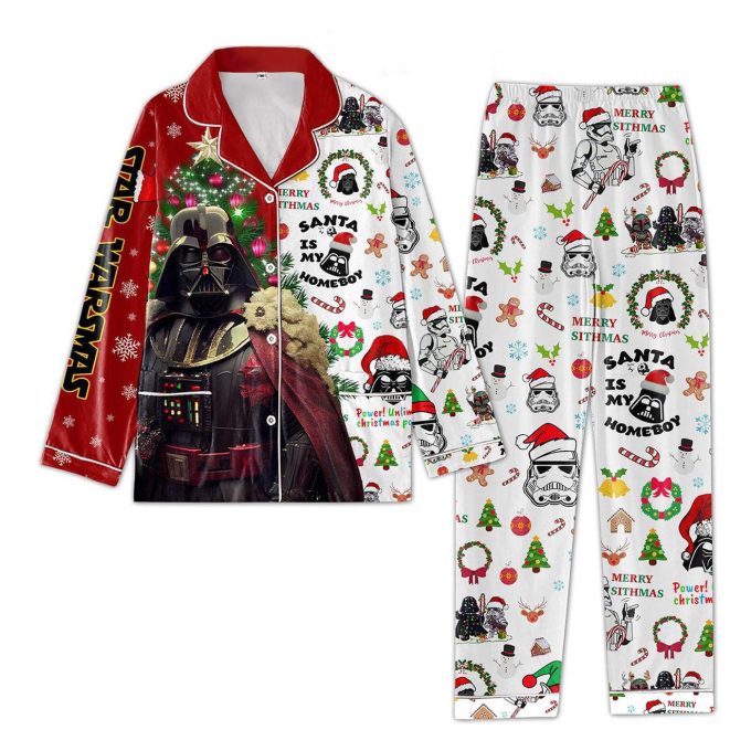 Star Wars Christmas Pajamas Set: Character Family Pjs Disney Movie Matching Men &Amp; Women