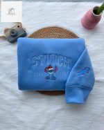 Disney Stitch Christmas Sweatshirt: Festive Stitch and Angel Embroidery Couple Hoodie & Lilo Shirt