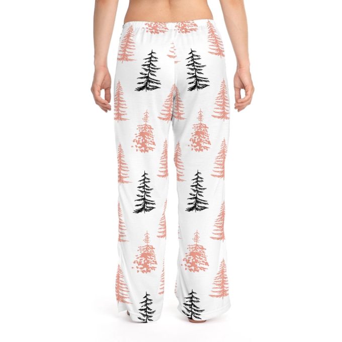 Cozy Christmas Tree Women S Pajama Pants - Festive Holiday Lounge Wear &Amp; Xmas Pj Bottoms 2