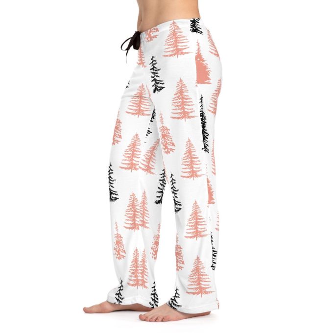 Festive Christmas Tree Women S Pajama Pants – Comfy Holiday Lounge Wear &Amp; Xmas Sleepwear