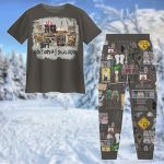 Christmas Walking Dead Pj Set: Daryl Dixon & Rick Grimes Pajamas Glenn & Maggie Rhee Family Pajamas