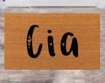 Cia Doormats: Personalized Last Name & Monogram Rugs for Closing Wedding & Christmas Gifts