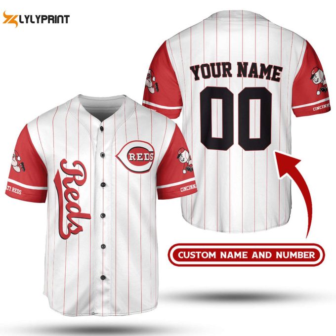 Cincinnati Reds Mlb Jersey Shirt: Custom Collection For Fans – Baseball Fanatics Unite!