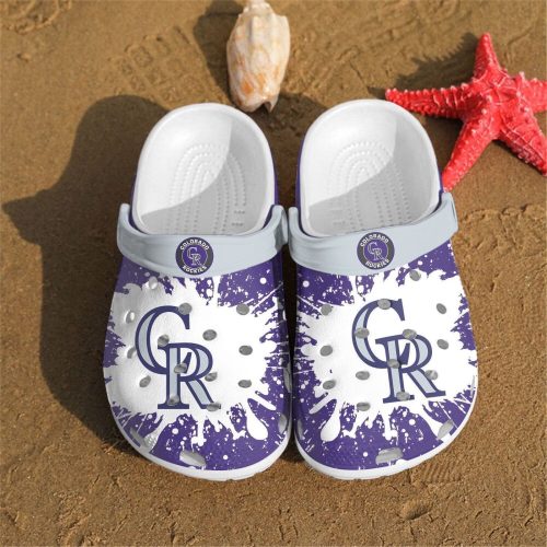 Rockies MLB Gift: Comfy Colorado Crocs Clogs – Perfect Footwear for Fans!