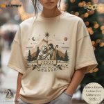 Jesus Nativity Scene Unisex Shirt: Catholic Winter Apparel & Festive Faith Clothing Jesus Nativity Scene Unisex Shirt: Catholic Winter Apparel & Festive Faith Clothing
