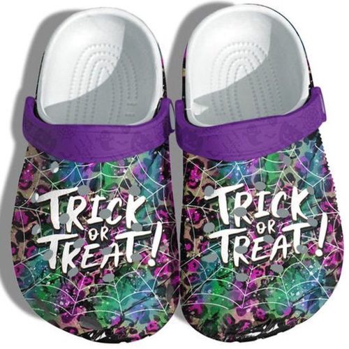 Spooky Trick Or Treat Crocs: Creepy Tie Dye Shoes for Halloween & Gifts for Father Christmas!