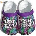 Spooky Trick Or Treat Crocs: Creepy Tie Dye Shoes for Halloween & Gifts for Father Christmas!