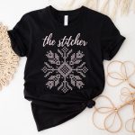 Cross Stitch Shirt: Stylish & Unique Gift for Mom Perfect for Retreat Shop Now!