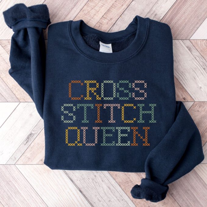 Cross Stitch Sweatshirt &Amp; T-Shirt: Perfect Gifts For Mom Friend &Amp; Cross Stitchers Funny Designs