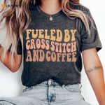 Cute Cross Stitch T-Shirt: Perfect Gift for Mom & Retreat Stitchers