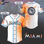 Stand out with Custom Miami Marlins MLB Jersey – Personalized Team Apparel