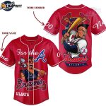 Show Your Team Spirit with a Custom Atlanta Braves Baseball Jersey Style – Gift for Men Women