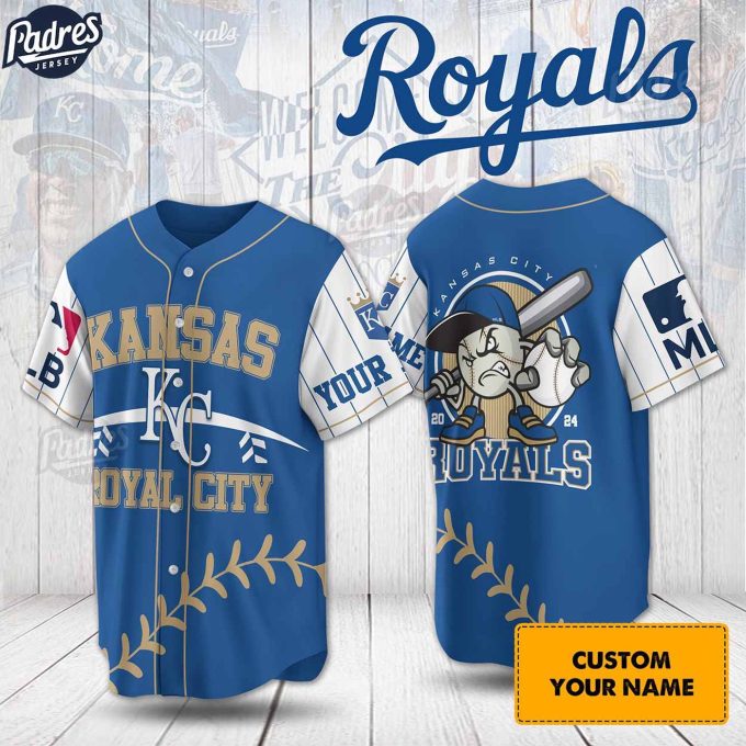 Personalized Kansas City Royals Mlb Baseball Jersey – Customizable &Amp; Official – Gift For Men Women