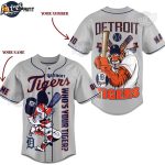 Personalized MLB Detroit Tiger Baseball Jersey – Custom Style for True Fans – Gift for Men Women