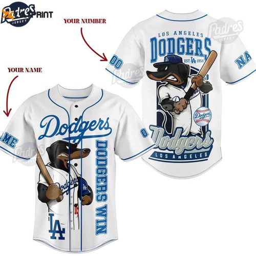 Authentic Los Angeles Dodgers MLB Jersey: Customize Your Baseball Style!