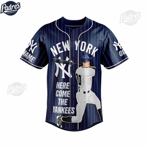 Get Your Custom New York Yankees Baseball Jersey – Authentic MLB Style – Gift for Men Women