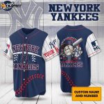 Personalized New York Yankees Baseball Jersey – Custom MLB Uniform for Ultimate Fans – Gift for Men Women