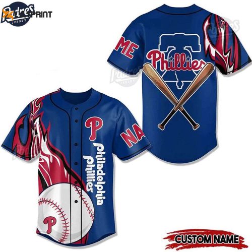 Get Ready for 2024 with Custom Philadelphia Phillies Baseball Jersey – MLB Edition – Gift for Men Women