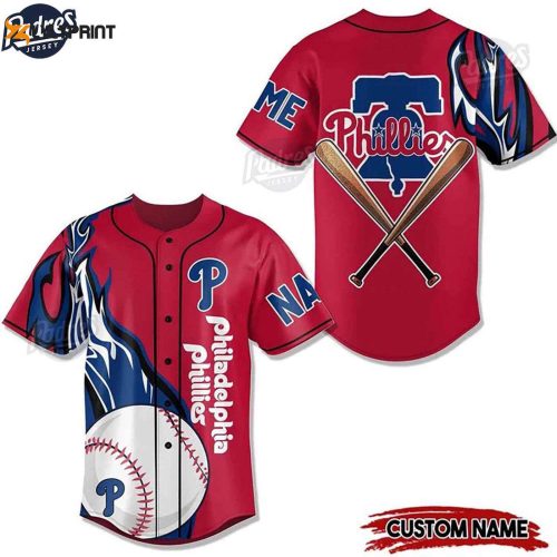 Official Custom Philadelphia Phillies 2024 Red Baseball Jersey – Show Your Support! – Gift for Men Women