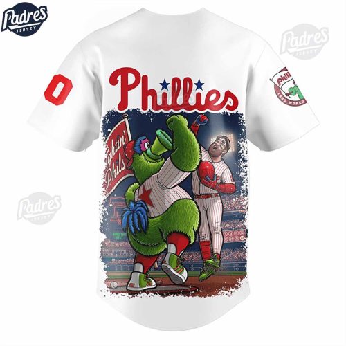 Custom Philadelphia Phillies Ball In Glove Baseball Jersey – MLB Style – Gift for Men Women