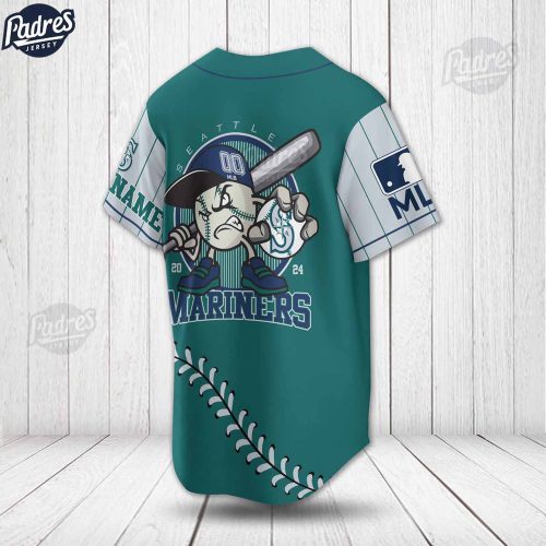 Get Your Custom MLB Seattle Mariners Baseball Jersey – Show Your Team Spirit! – Gift for Men Women