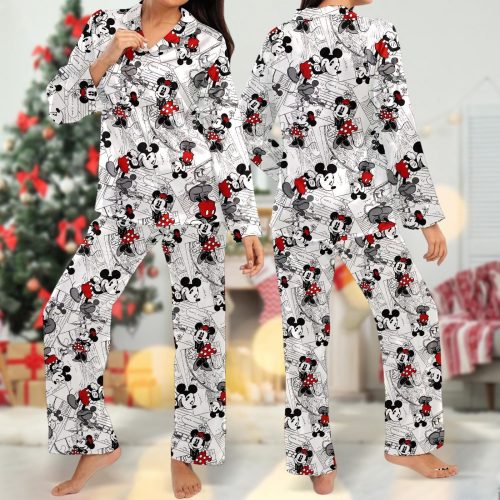 Magical Mickey & Minnie Pajamas & Shirts for Women – Perfect Christmas Family Trip Gift!