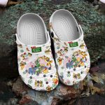 Cute Winnie The Pooh Christmas White Clogs – Safe & Stylish Outdoor Footwear Cute Winnie The Pooh Christmas White Clogs – Safe & Stylish Outdoor Footwear