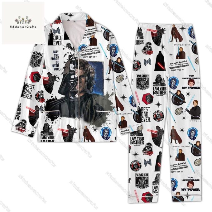 Disney Star Wars Darth Vader Pajama Set: Perfect Movie-Themed Christmas Gift For Family Men And Women