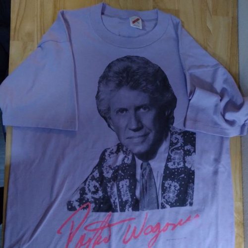 Retro Porter Wagoner T-Shirt: Authentic Vintage Single Stitch with Deadstock Appeal