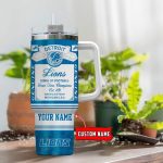 Custom Detroit Lions NFL Stanley Tumbler – Ultimate 40oz Gift for Fans Custom Detroit Lions NFL Stanley Tumbler – Ultimate 40oz Gift for Fans