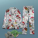 Disney Christmas Mickey Pajamas Set: Festive Family Gift Custom Matching PJs Disney Christmas Mickey Pajamas Set: Festive Family Gift Custom Matching PJs