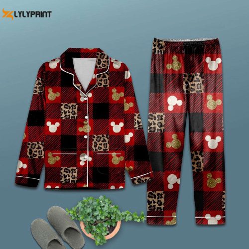 Magical Disney Christmas Mickey Pajamas Set: Perfect Gift for the Whole Family!