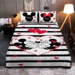 Cute Disney Mickey & Minnie Duvet Set – Perfect Christmas Gift!